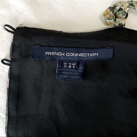 Multi Black Chiffon Floral Flowy Maxi Dress -Spring - Picture 10 of 10